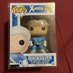 Funko Pop! X-Men Quicksilver Action Figure - Blue and White